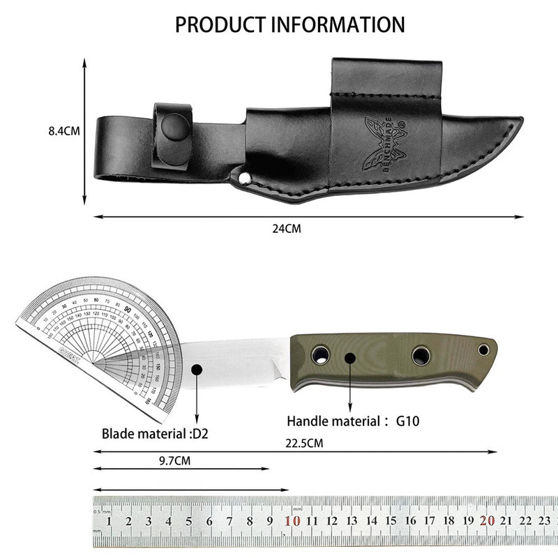 Faca BM 163 Bushcrafter - Benchmade
